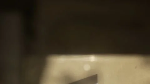 Old window in a tenement house Stock Footage 100366197