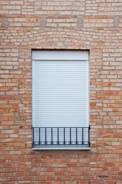 Old  window in a wall Foto stock