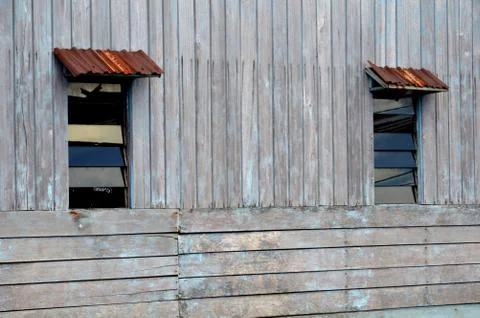 Old windows 写真素材