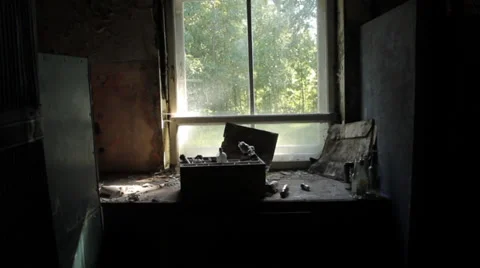 Old windw Video stock 29679186