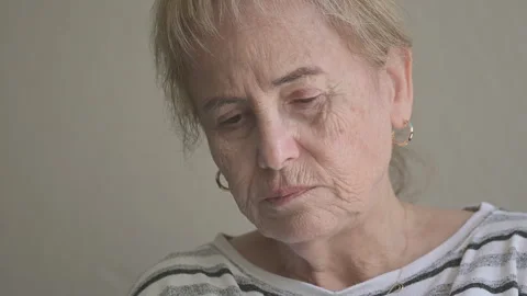 The Old Woman Who Eats Walnuts Stock Footage 319379584