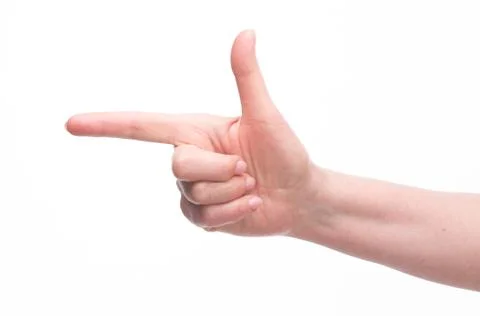 Old woman's hand Stock Photos