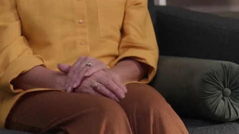 The old woman's hands. Stock Footage 146709538