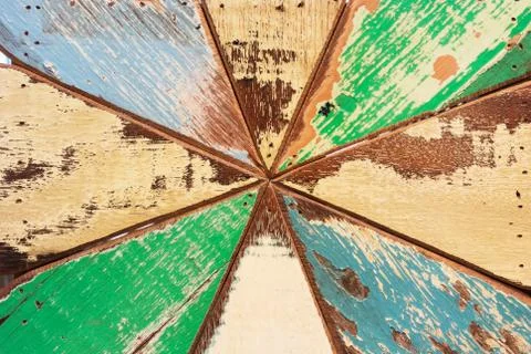 Old wood background drop shadow soft ligh Stock Photos