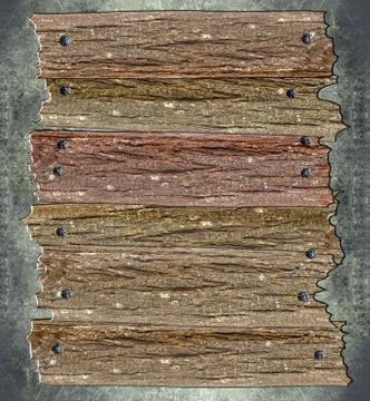Old wood background Stock Illustration