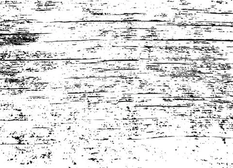 Old wood black and white texture. Vector image Stock Illustration