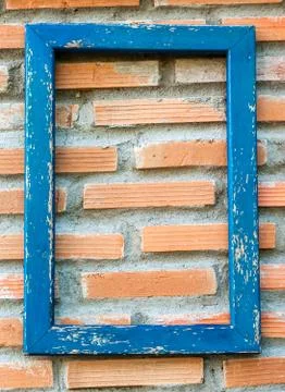 Old wood frames Stock Photos