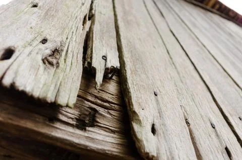 Old wood structure close up Stock Photos