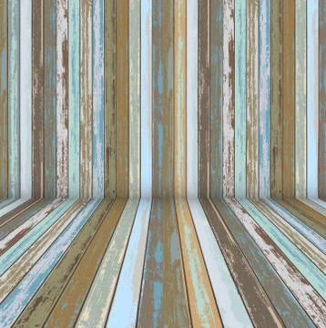 Old wood texture backdrop background Nature background. Stock Illustration