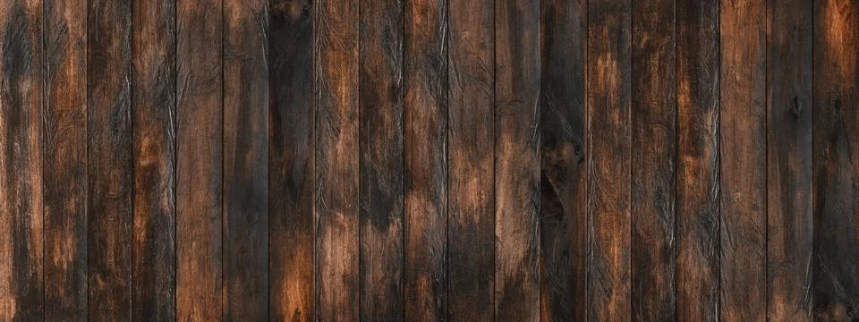 Old wood texture for pattern background. House, shop and cafe design backdrop Stock Photos