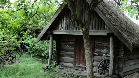 Old wooden building Stock Footage 101609810