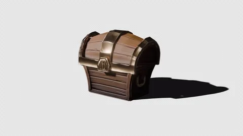 Old wooden chest Stock-Footage 336006399