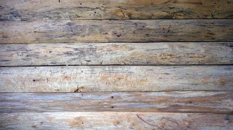 Old wooden cover, beautiful pattern, photo from the garden Stock Photos