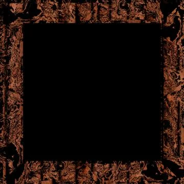 Old Wooden Frame Stock Illustration