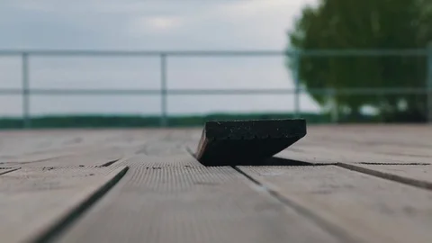 Old wooden pier Stock Footage 75999539