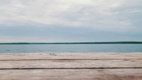 Old wooden pier Stock Footage 75999636