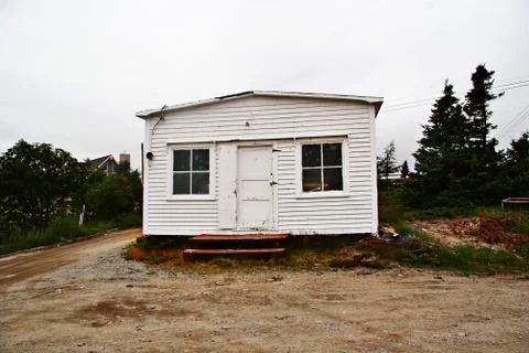 Old wooden shed Stock Photos