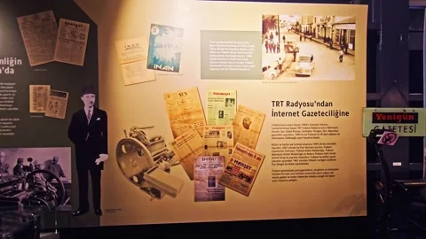 Old wooden table with a large window Stock Footage 277162510