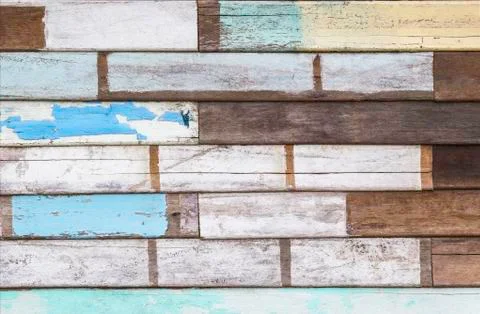 Old wooden wall pattern background Stock Photos