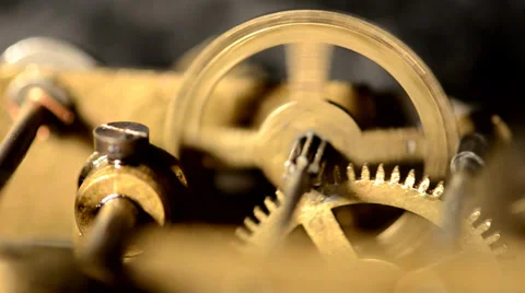 Old working mechanism Stock Footage 36292419