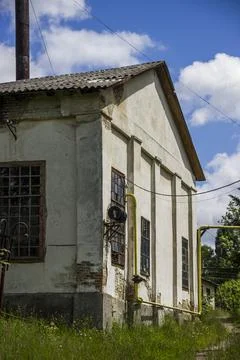 Old workshop building Stock Photos