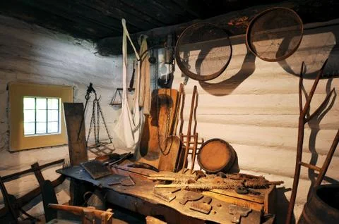 Old workshop Stock Photos