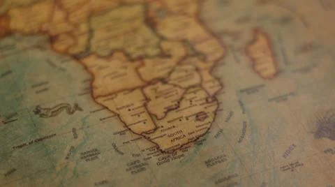 Old World Map Stock Photos