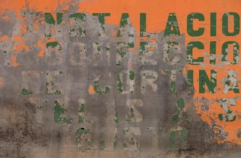 Old Worn Billboard Stock Photos