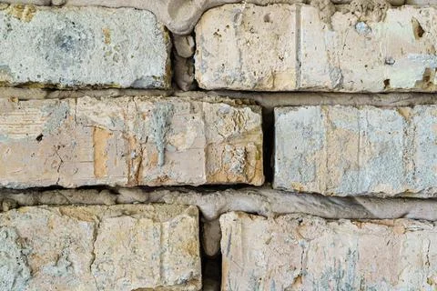 Old worn brick wall texture background Stock Photos