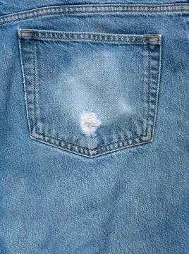Old Worn Jeans.. Image shot 2015. Exact date unknown. Stock Photos