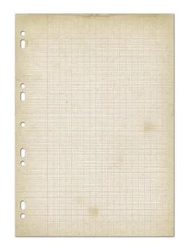 Old worn lined paper texture background Stock Photos