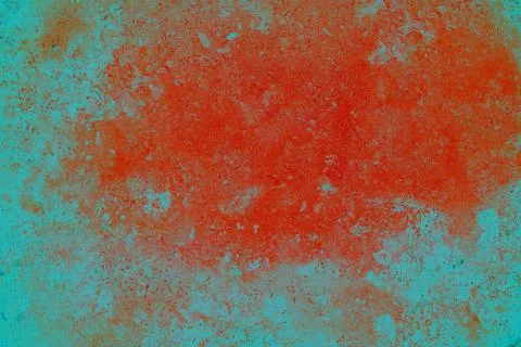 Old worn out paint on plaster, pastel tones, colored background in soft tones 스톡 일러스트