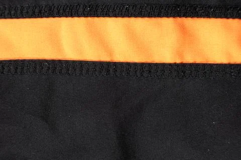 Old worn-out polyester and elastane fabric, pilling and frayed threads 写真素材