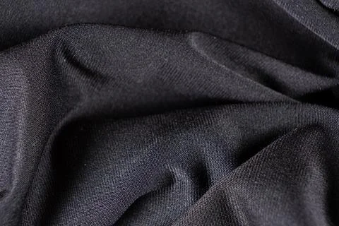 Old worn-out polyester and elastane fabric, pilling and frayed threads 写真素材
