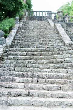 Old Worn Out Steps Stock Photos