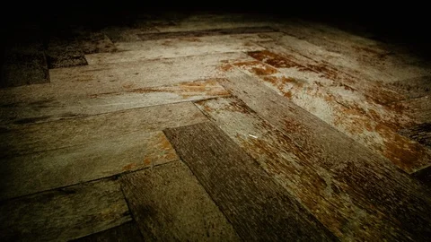 Old worn parquet Stock Footage 103573359