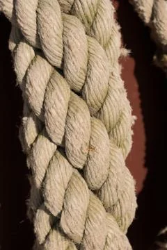 Old worn rope background Stock Photos