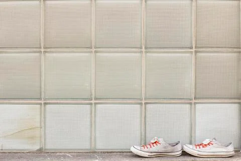 Old Worn Sneakers Stock Photos
