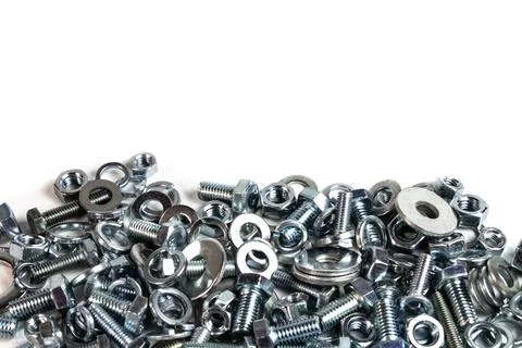 Old wrenches. locksmith tool. rusty key. Rusty old wrench isolated on white b Stock Photos
