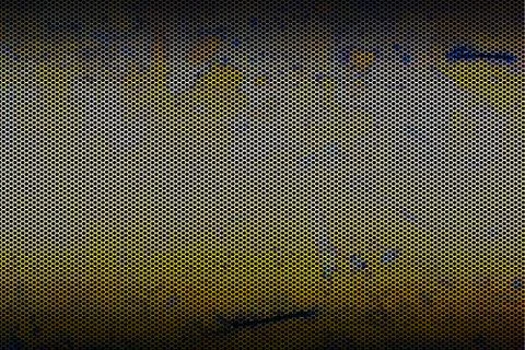 Old yellow metallic mesh background texture Stock Illustration