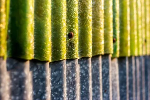 Old zinc surface background The rust on the surface of zinc. Stock Photos