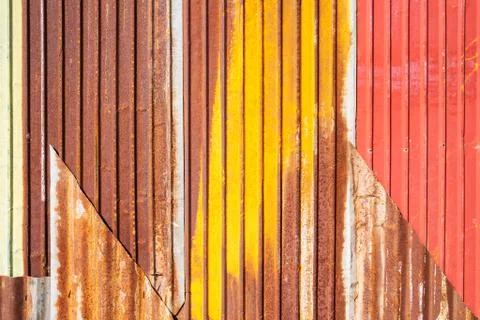 Old zinc texture background Foto stock