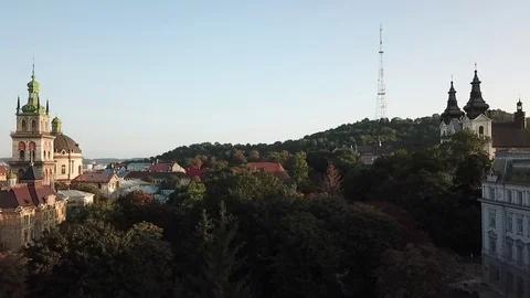 Old_town Stock Footage 123841523