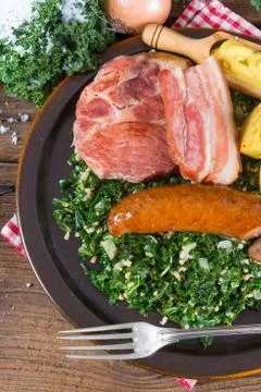 Oldenburg grunkohl Stock Photos