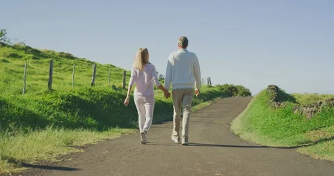 Older couple looking good and feeling great Stock Footage 120751283