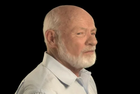 Older Man Smiling Stock Footage 754803