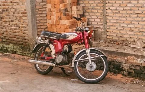 Older Motocycle Stock Photos