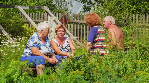 Older people are Stock Footage 25697473
