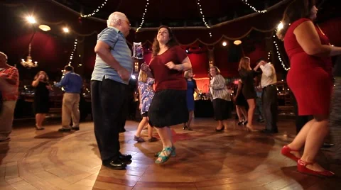 Older People Dancing Stock Video Footage | Royalty Free Older People