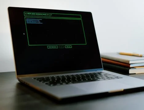 Older Systems Admin Restores Backup After Hack Foto stock